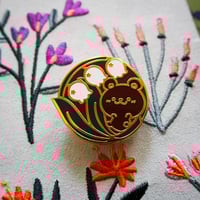 Image 1 of LILY OF THE VALLEY 1.25 Inch Pin