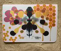 Image 3 of Fireflies, bee, butterfly - 4 card set