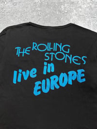 Image 5 of *Rare* The Rolling Stones 1982 ‘Live In Europe’ T-Shirt