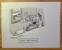 Image 1 of Original New Yorker Cartoon ‘Young Macdonald”