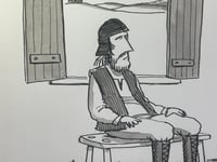 Image 3 of Original New Yorker cartoon "Good news.”