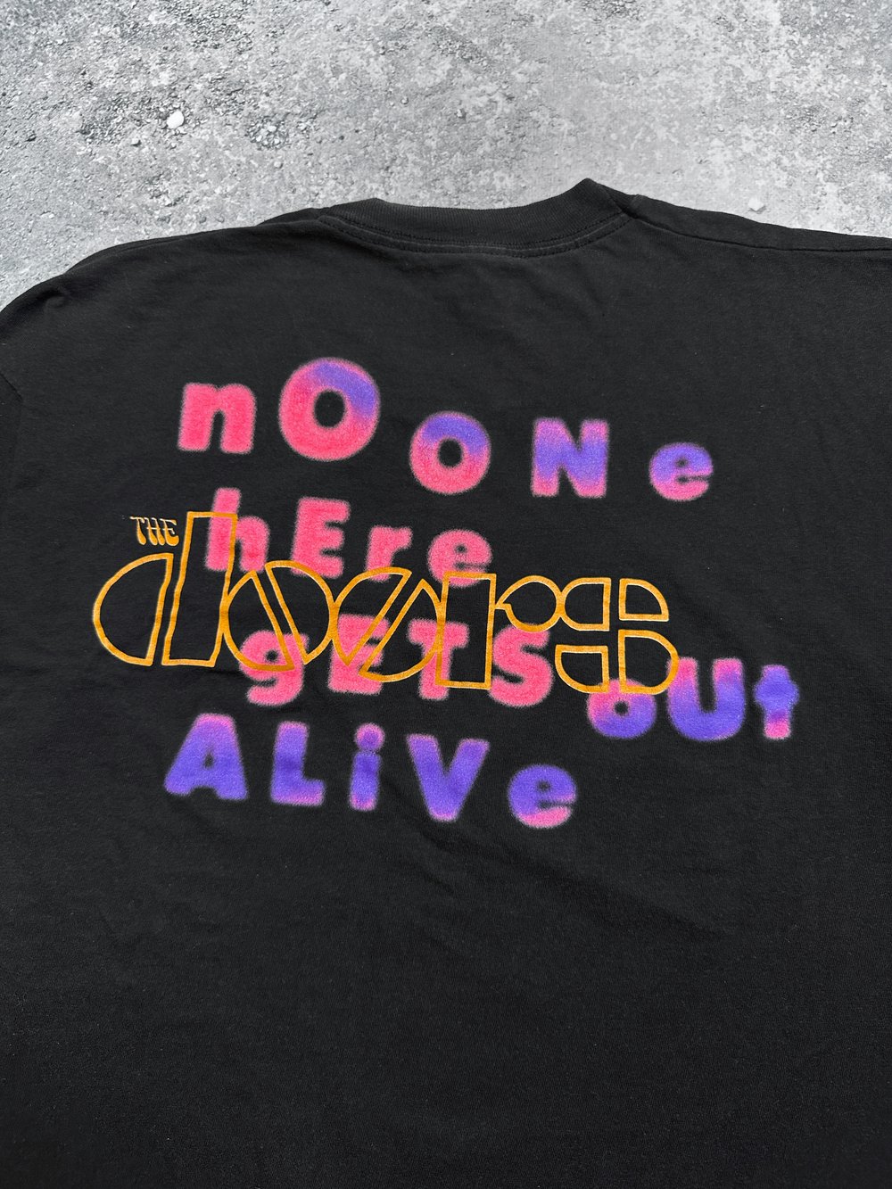 The Doors 1990’s ‘No One Here Gets Out Alive’ T-Shirt