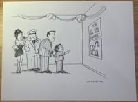 Image 1 of Original New Yorker cartoon “Pin It All On The Donkey”