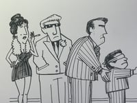 Image 4 of Original New Yorker cartoon “Pin It All On The Donkey”