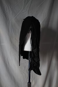 Image 5 of LUCHA BROS ALL BLACK SEMI PRO SAMURAI ENTRANCE MASK