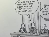 Image 3 of Original New Yorker cartoon “The House Apropos Of Nothing Committee”