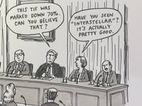 Image 4 of Original New Yorker cartoon “The House Apropos Of Nothing Committee”