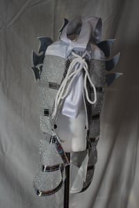 Image 4 of LUCHA BROS ALL SILVER SEMI PRO SAMURAI ENTRANCE MASK