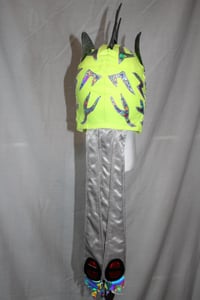 Image 4 of FENIX L.U. NEON YELLOW SEMI PRO w/GREY TAILS