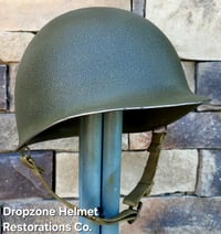 Image 6 of WWII M1 McCord Helmet 2nd Ranger Battalion, NCO. D-Day. 