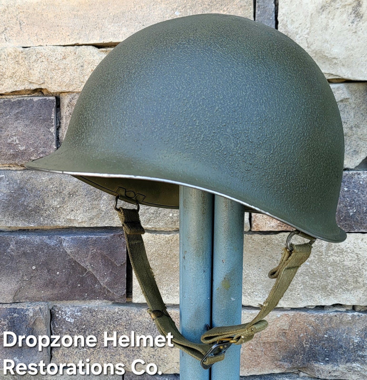 WWII M1 McCord Helmet 2nd Ranger Battalion, NCO. D-Day. | Dropzone