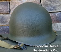 Image 7 of WWII M1 McCord Helmet 2nd Ranger Battalion, NCO. D-Day. 