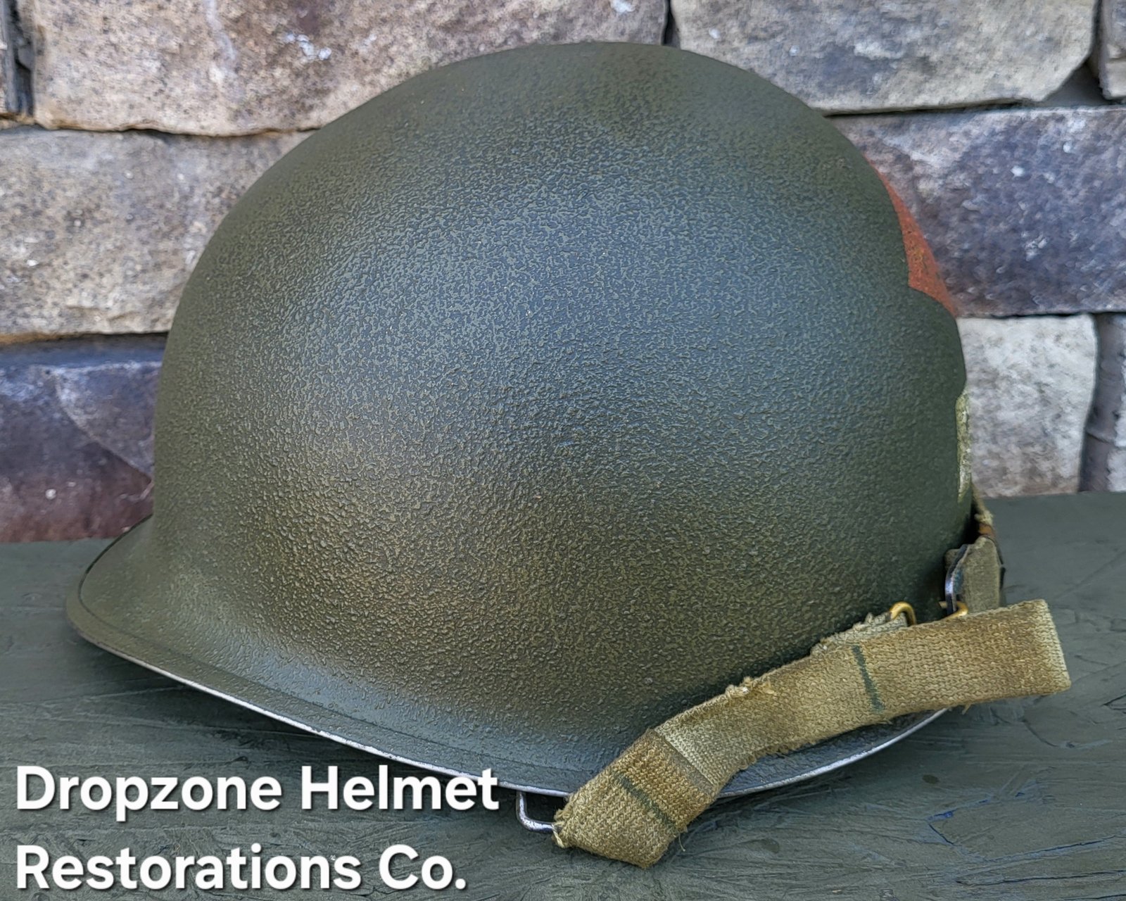 WWII M1 McCord Helmet 2nd Ranger Battalion, NCO. D-Day. | Dropzone