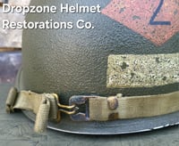 Image 10 of WWII M1 McCord Helmet 2nd Ranger Battalion, NCO. D-Day. 