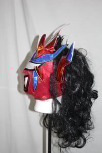 Image 3 of JUSHIN THUNDER LIGER RED SEMI PRO w/FULL WIG