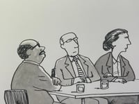 Image 2 of Original New Yorker cartoon “It’s my most personal building yet.”