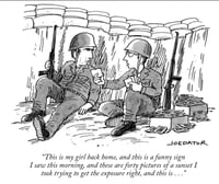 Image 4 of Original New Yorker cartoon “This is my girl back home”