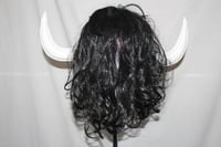 Image 4 of PSICOSIS ORANGE & WHITE SEMI PRO w/FULL WIG