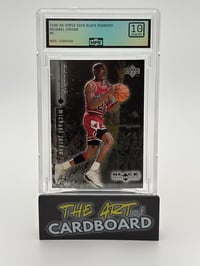 1998-99 UD Black Diamond Michael Jordan #6 Grade 10