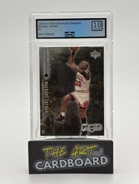 1998-99 UD Black Diamond Michael Jordan #9 Grade 10