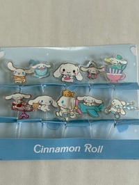 Image 1 of Cínnamon Roll Acrylic Food picks 