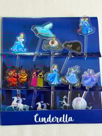 Image 1 of Cindirella Acrylic Food Picks 