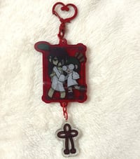 Image 2 of [In-Stock] OC keychain (Lili and Zen)