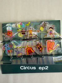 Image 1 of Circus Acrylic Food Picks