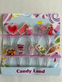 Candy Land Acrylic Food Picks 