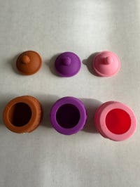 Image 2 of Bee Jar  Silicone Container  mini storage 