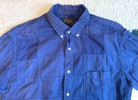 Image 2 of Beams Plus + sashiko patchwork shirt, size XL