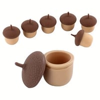 Image 2 of Succulent  or acorn Silicone Container 