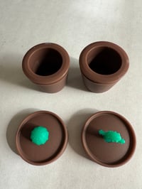 Image 6 of Succulent  or acorn Silicone Container 