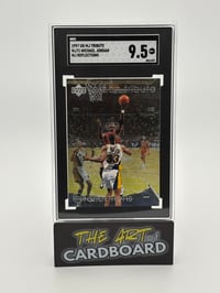 1997 UD Michael Jordan Tribute MJ71 SGC 9.5