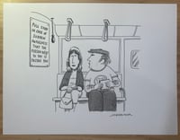 Image 1 of Original New Yorker cartoon “ Pull Cord”
