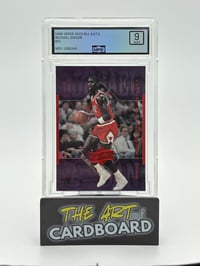 1999 UD Michael Jordan A.O.T.C. #21 Grade 9
