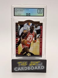 1996-97 Collector’s Choice Michael Jordan #CA5 Grade 9