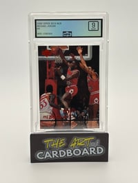 1998 UD Michael Jordan MJX #4 Grade 9