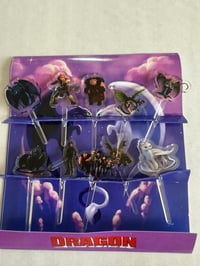 Dragon Acrylic food Picks 
