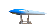 Image 2 of 80g Light Blue Head, White Tail Floating Stick Bait 