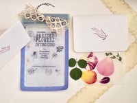 Image 1 of Formal White - Pressed Flower Drying Cards