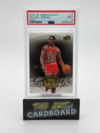 2009 UD Jordan Legacy Michael Jordan #12 PSA 9