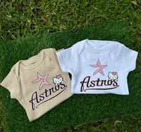 Astros Hello Kitty onesie