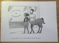 Image 1 of Original New Yorker cartoon "Italian or Hay."