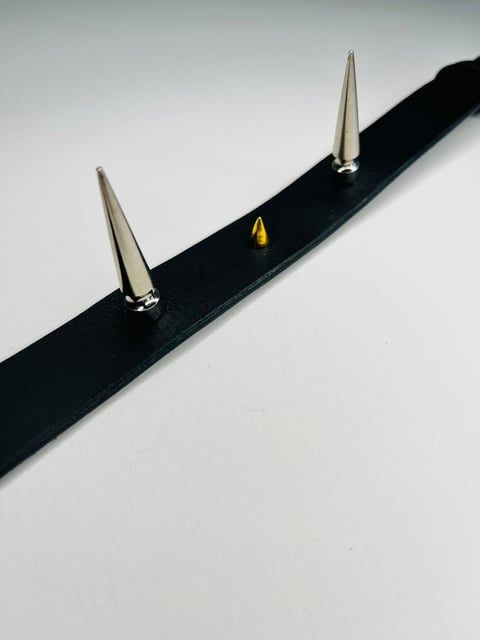 Leather choker