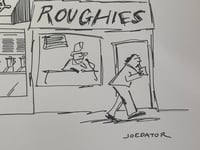 Image 2 of Original New Yorker cartoon “Smoothies and Roughies”