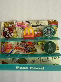 Fast food Acrylic Food Picks 