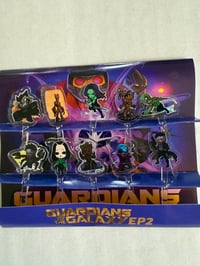 Image 2 of Guardians of the Galaxy Acrylic Food Forks 