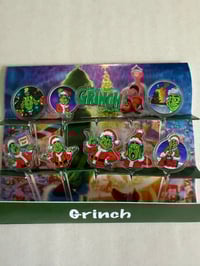 Grinch Acrylic Food Picks 