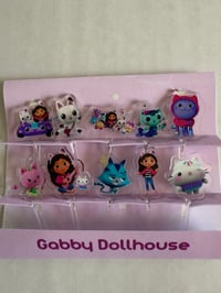 Gabby Dollhouse Acrylic food Picks 